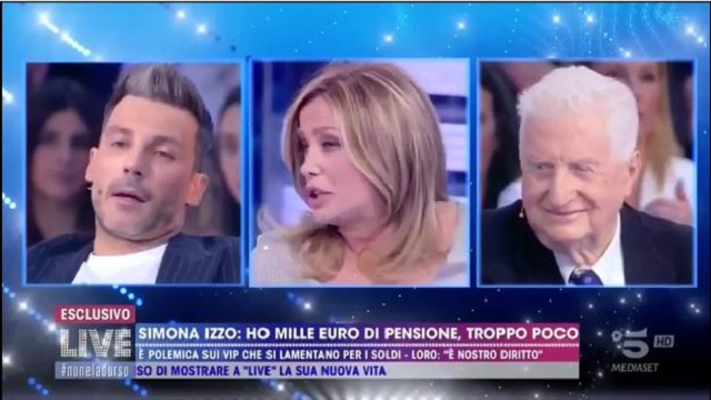 Live Non è la D'Urso diretta 18 novembre gianfranco d'angelo