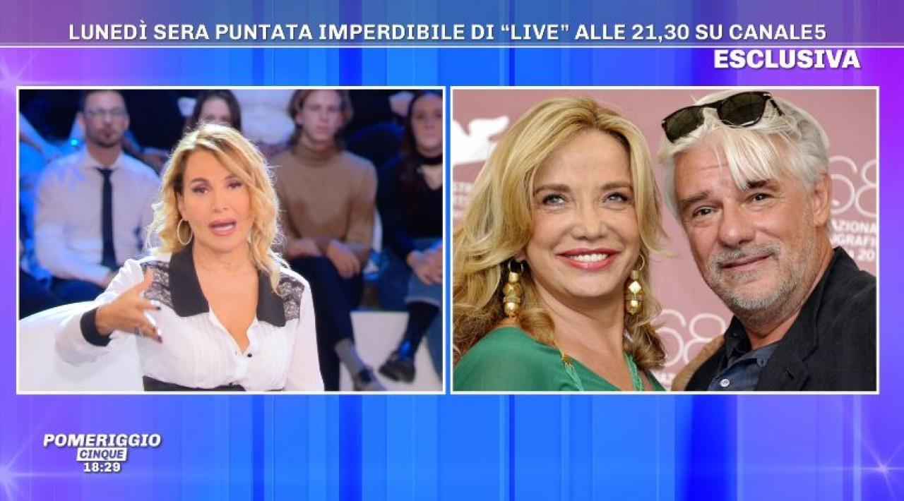 Non è la D'Urso puntata 25 novembre Ricky Tognazzi e Simona Izzo