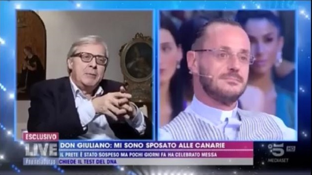 live non è la d urso don giuliano