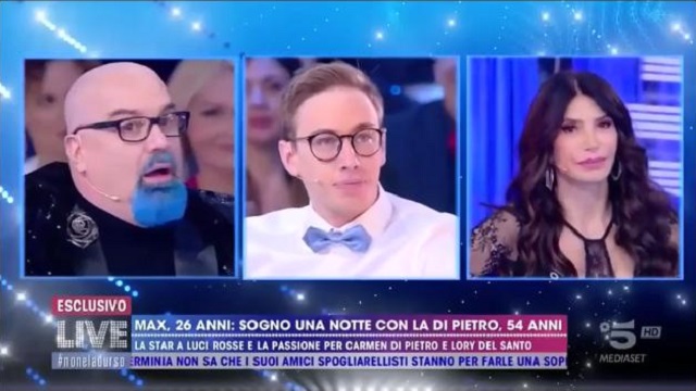 Live non è D'Urso diretta 25 novembre max felicitas