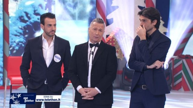 Festa di Natale per Telethon - Inizia Talenthon con Paolo Belli, Gigi e Ross, Ariana Ciampoli, Carmine Buschini e Fabio Canino