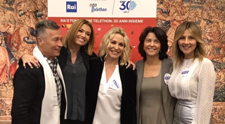 Festa di Natale per Telethon 14 dicembre - Diretta con Antonella Clerici