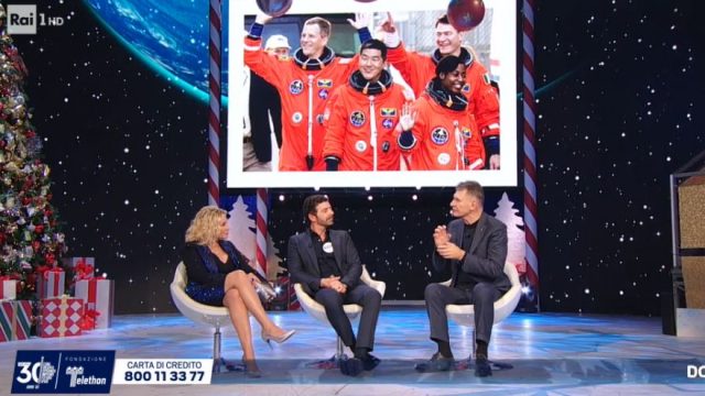 Festa di Natale per Telethon 14 dicembre - L'Atronauta Paolo Nespoli