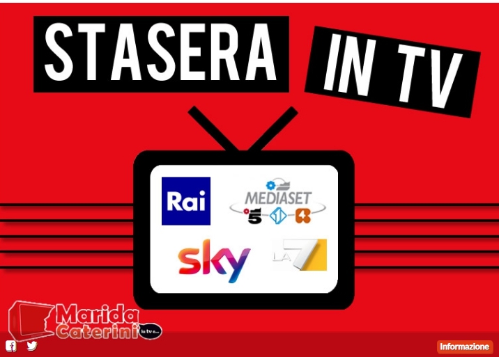 Stasera in Tv 8 dicembre 2019