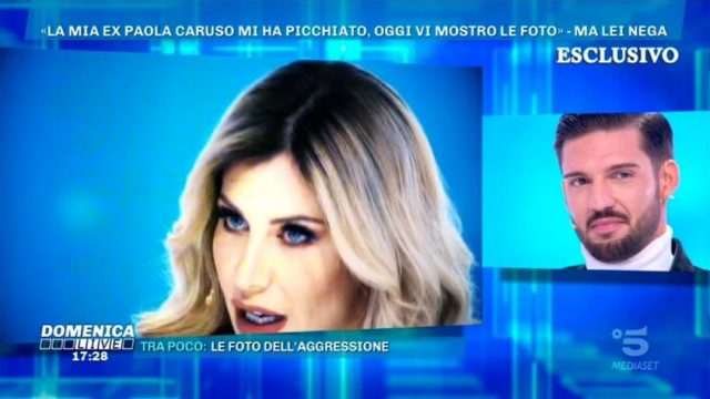 Domenica Live Caruso Secondi Paola