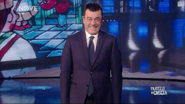 Fratelli Crozza diretta 6 dicembre di maio