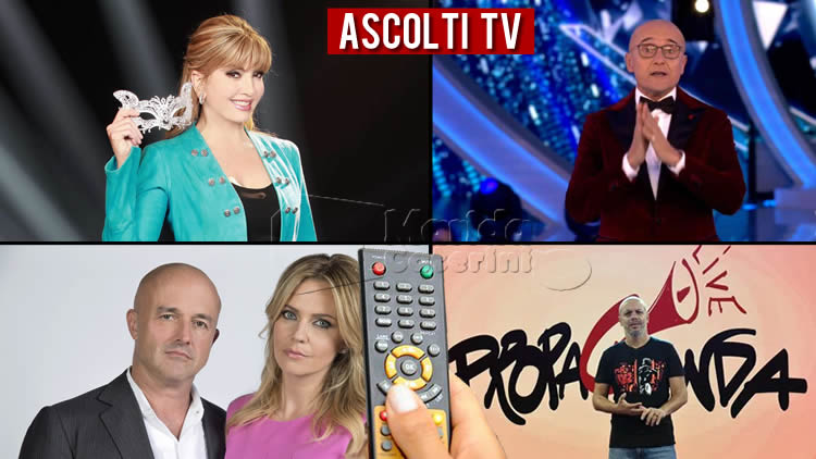 Ascolti TV venerdì 24 gennaio 2020