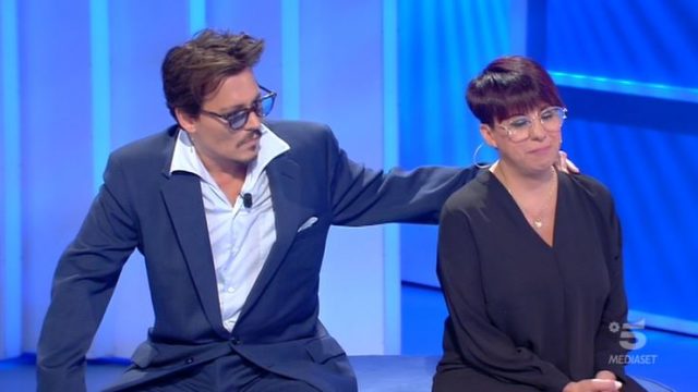 C'è posta per te diretta 11 gennaio - Johnny Depp e la storia di Rosa