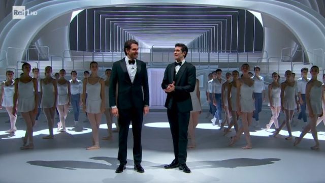 Danza con me Roberto Bolle - Apertura con Giampaolo Morelli, marracash, Cosmo e Geppi Cucciari