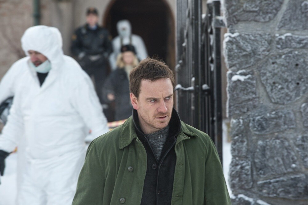 L'uomo di neve Michael Fassbender