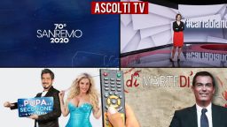 Ascolti TV martedì 4 febbraio 2020