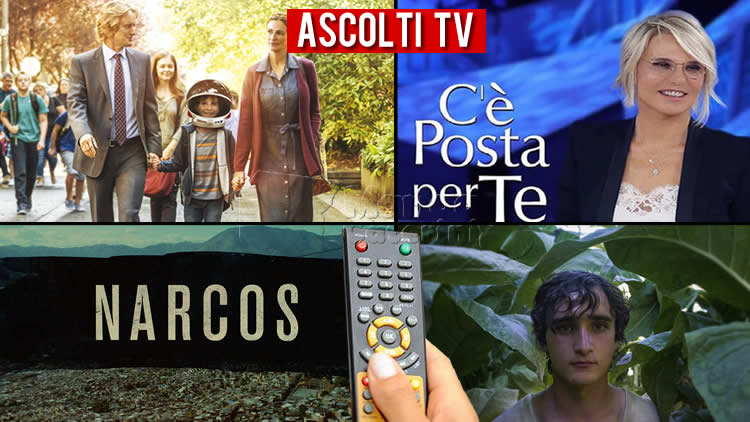 Ascolti TV sabato 1 febbraio 2020