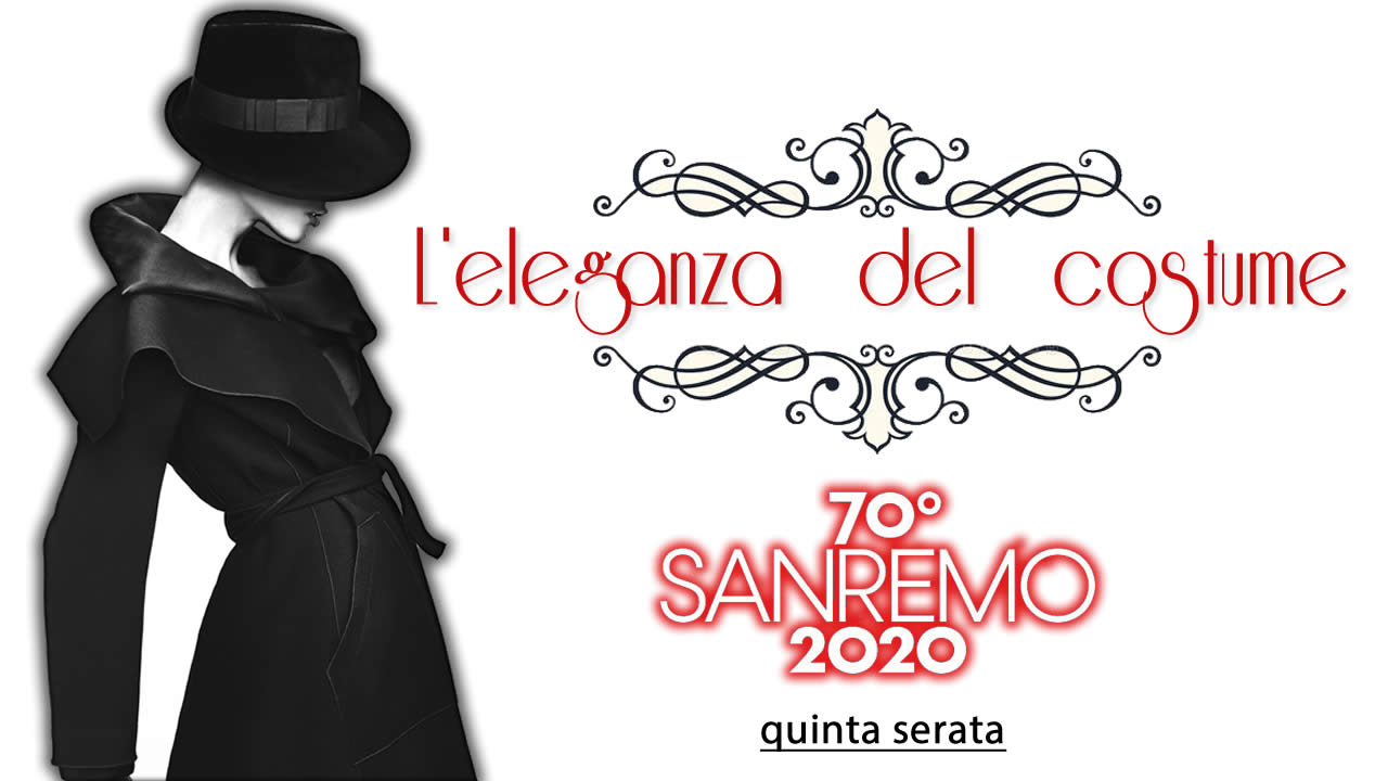 Sanremo 2020 look 8 febbraio