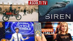 Ascolti TV lunedì 23 marzo 2020