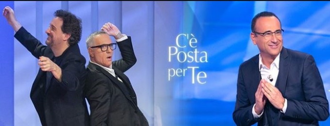 C'è posta per te diretta 7 marzo - Ospiti Panariello, Pieraccioni e Conti