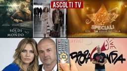 Ascolti TV venerdì 15 maggio 2020