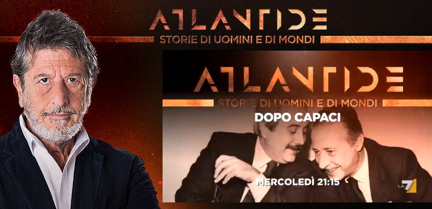 Atlantide Dopo Capaci Andrea Purgatori mercoledì 27 maggio