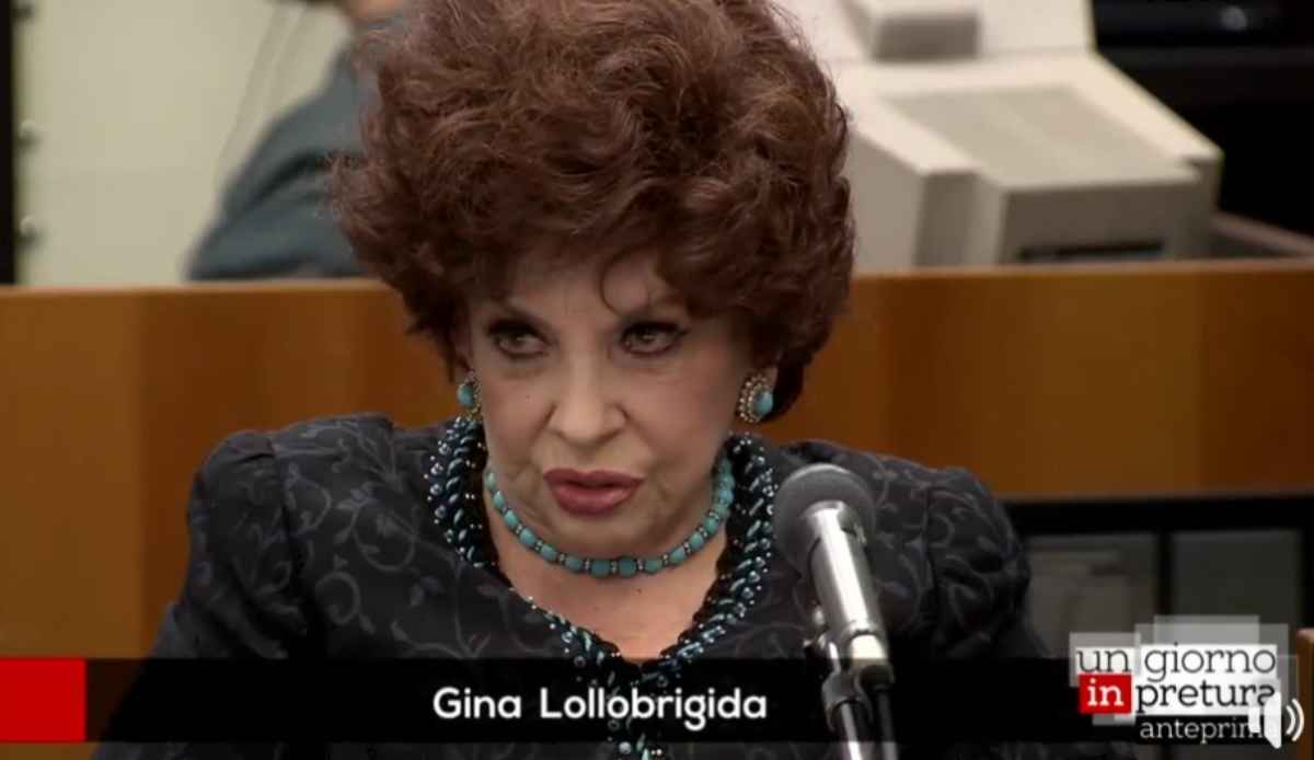 Un giorno in Pretura 2020 Gina Lollobigida