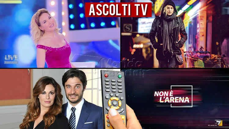 Ascolti TV domenica 21 giugno 2020