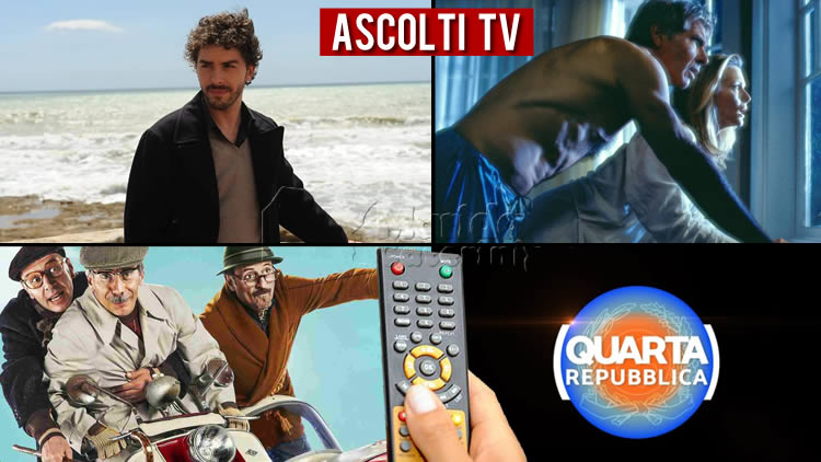 Ascolti TV lunedì 22 giugno 2020