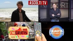 Ascolti TV lunedì 8 giugno 2020