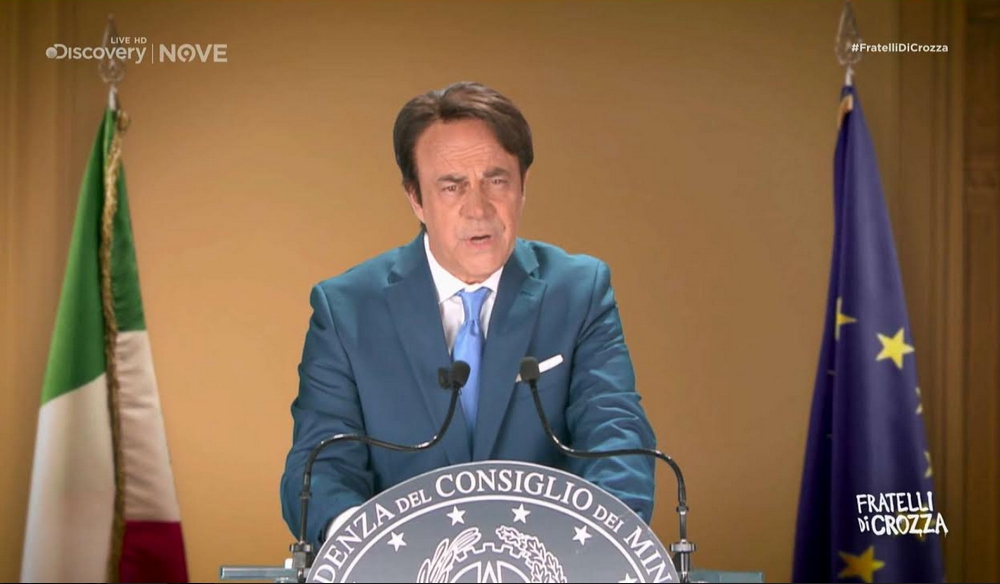 Fratelli di Crozza 12 giugno - Premier Conte