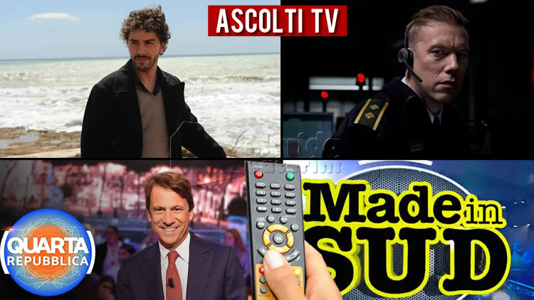 Ascolti TV lunedì 13 luglio 2020