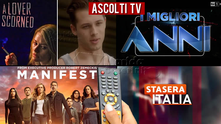 Ascolti TV venerdì 24 luglio 2020