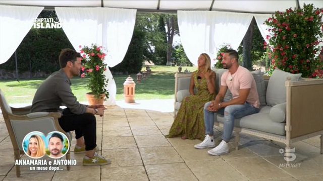 Temptation Island 7 diretta 30 luglio annamaria antonio