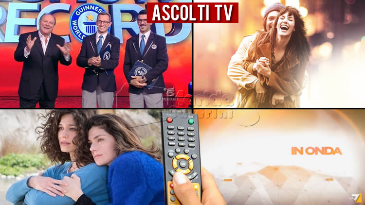 Ascolti TV martedì 11 agosto 2020