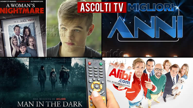 Ascolti TV venerdì 31 luglio 2020