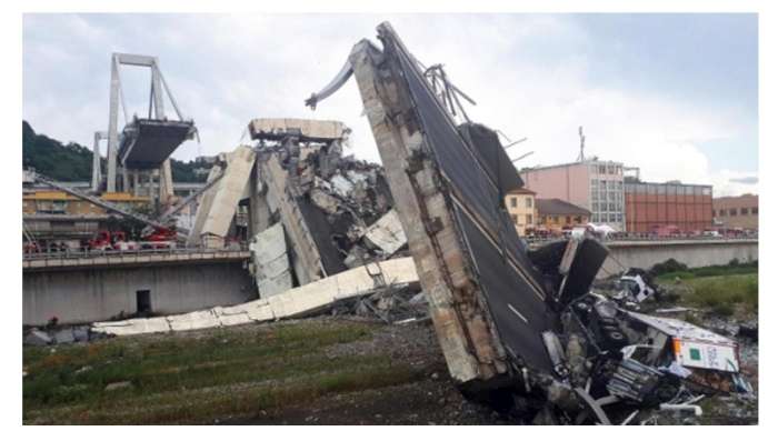 Crollo Ponte Morandi omaggio della Rai