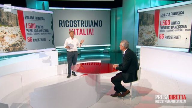 PresaDiretta puntata 24 agosto - Riccardo Iacona intervista il Sindaco di Norcia