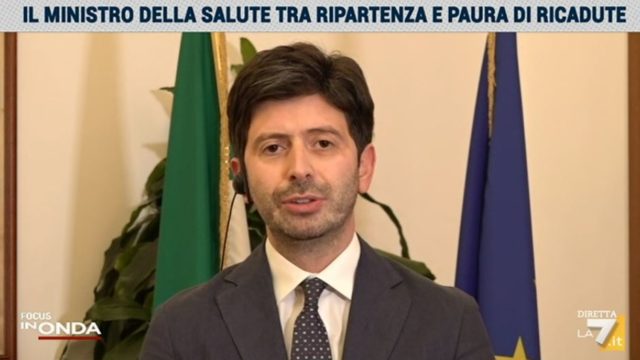 In Onda, Ministro Speranza e Matteo Salvini nella puntata del 4 agosto