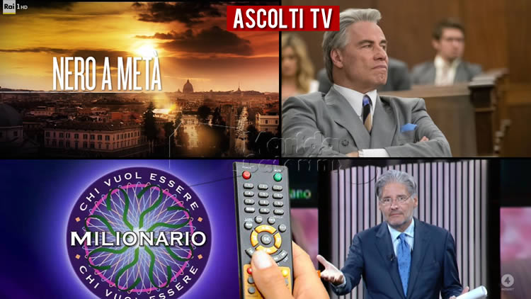 Ascolti TV giovedì 17 settembre 2020