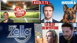 Ascolti TV giovedì 3 settembre 2020