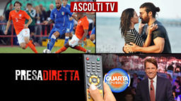 Ascolti TV lunedì 7 settembre 2020