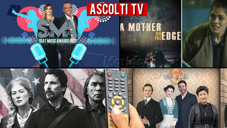 Ascolti TV sabato 5 settembre 2020