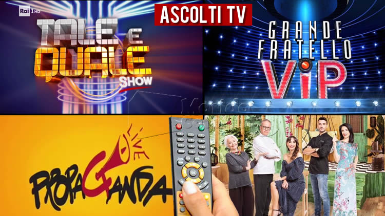 Ascolti TV venerdì 18 settembre 2020