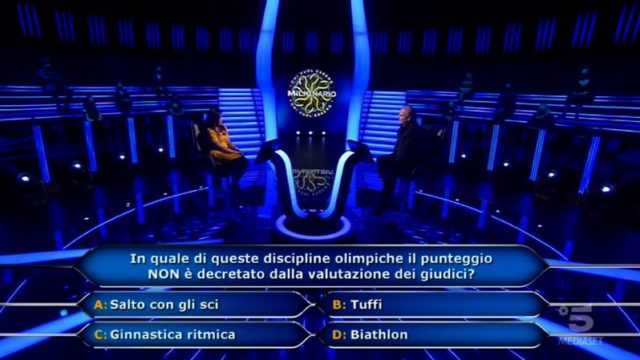 Chi vuol essere milionario 22 settembre, diretta - Zafiira alla quarta domanda