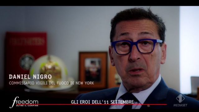 Freedom diretta 11 settembre - La testimonianza del Capo dei Vigili del Fuoco di new York