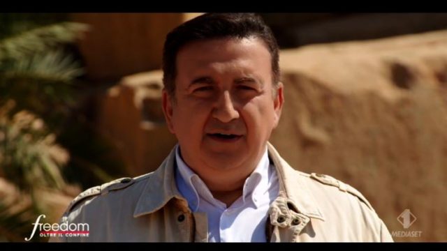 Freedom - Oltre il confine diretta 11 settembre - La Necropoli si Saqqara