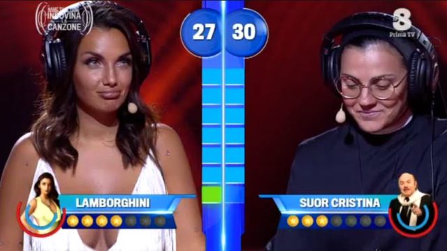 Name that tune - Indovina la canzone 15 settembre, diretta, il Sette per trenta con Elettra Lamborghini e Suor Cristina