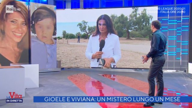 La vita in diretta prima puntata 7 settembre - Il caso del piccolo Gioele Mondello e Viviana Parisi