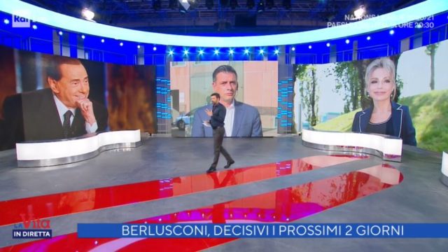 La vita in diretta prima puntata 7 settembre - le condizoni di Silvio Berlusconi