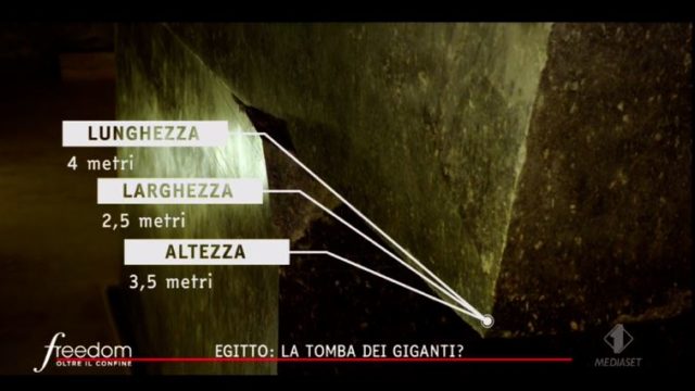 Le dimensioni dei sarcofagi nella necropoli di Saqqara