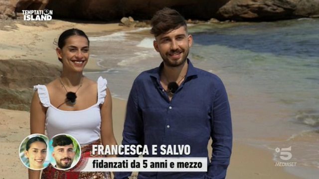 Temptation Island 8 diretta 30 settembre francesca e salvo