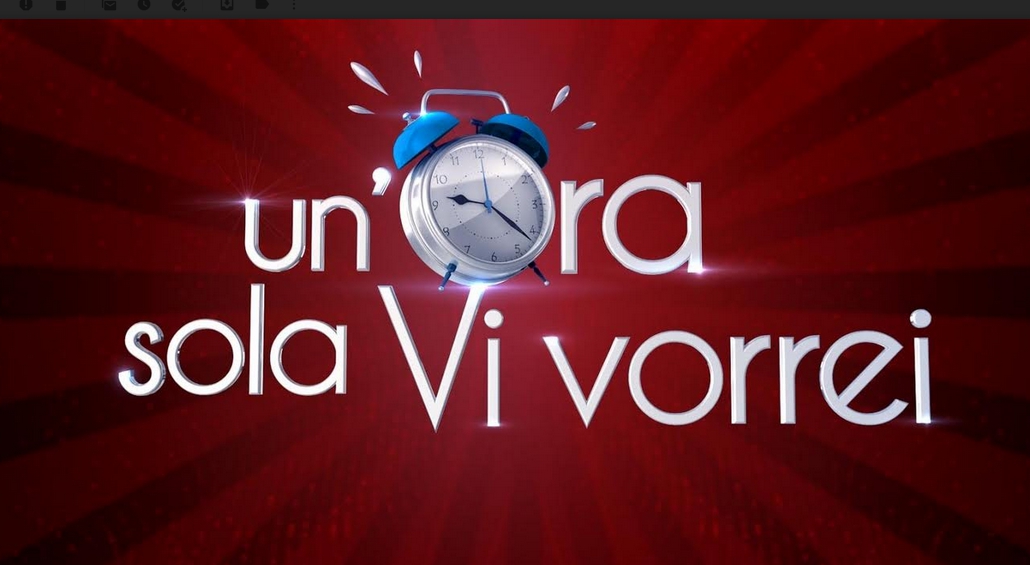 Un'ora sola vi vorrei - logo