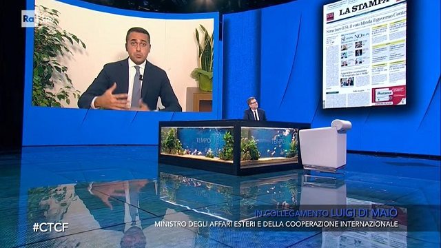 che tempo che fa diretta 27 settembre di maio