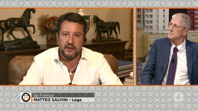 fuori dal coro 8 settembre salvini